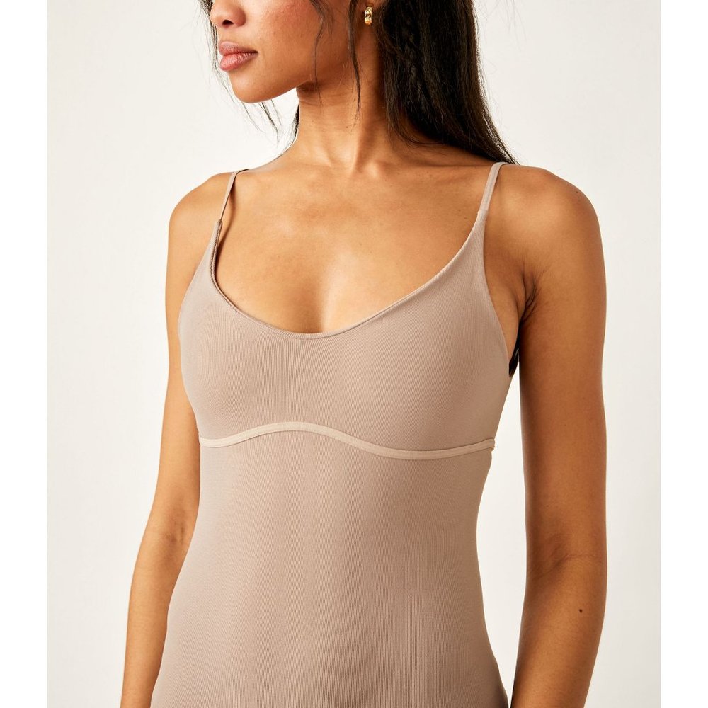 🎉LAST CHANCE🎉 FREE PEOPLE Meg High Platform Bodycon / Etherea - Picture 5 of 8